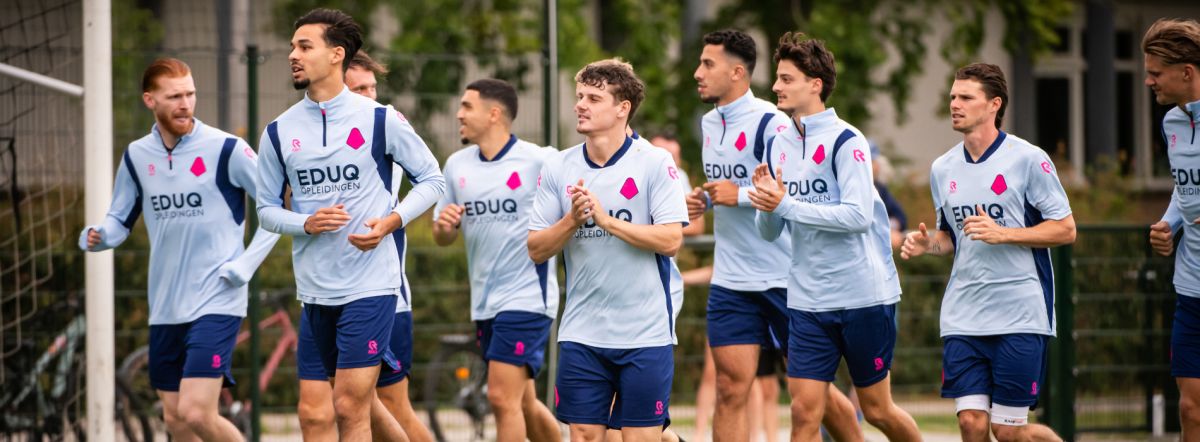 Eerste training seizoen 2025-2026