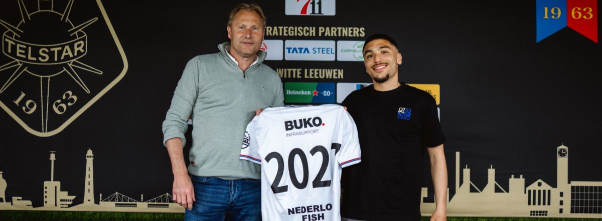 Soufiane Hetli verlengt contract bij Telstar tot 2027