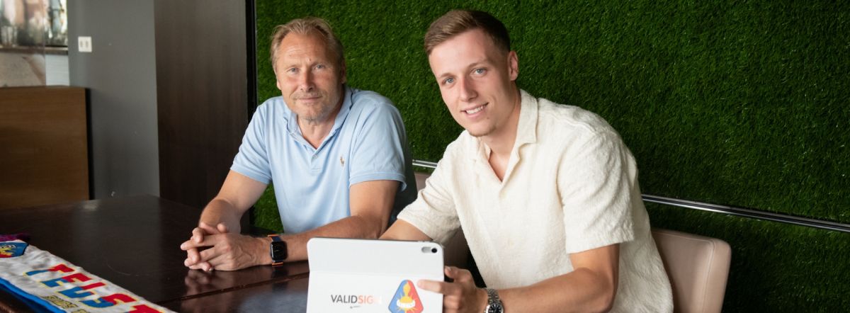 Telstar versterkt zich met Daan Reiziger