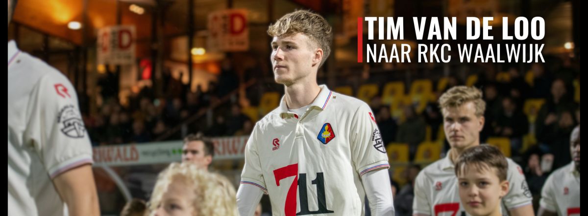Tim van de Loo maakt transfer naar RKC Waalwijk