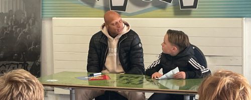 Een inspirerende dag bij Telstar samen met Playing For Succes!