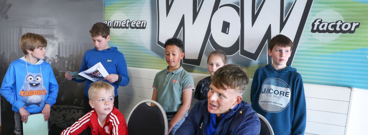 Feestelijke afsluiting voor de kinderen van Playing for Success!