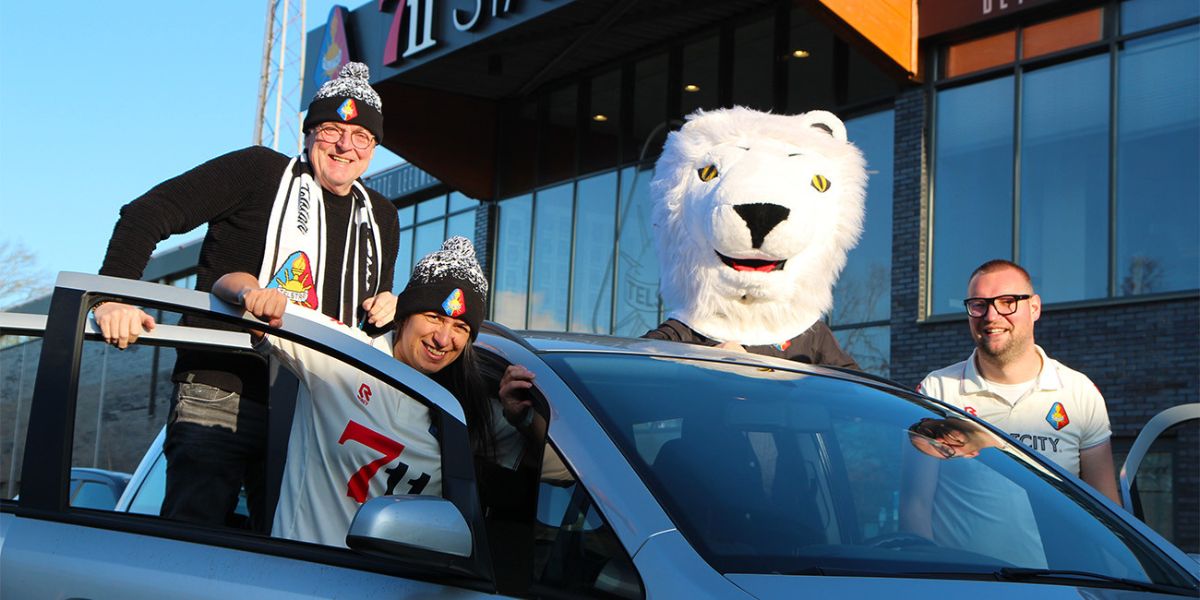 Rij samen met andere Schoonenbergbewoners naar uitwedstrijden!